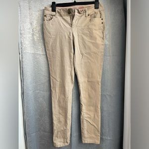 Women’s tan skinny pants